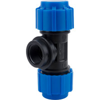 Тройник с внутренней резьбой Политэк 32х1х32 ТПК-АКВА 52320132