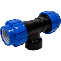 Тройник с внутренней резьбой Политэк 50х2х50 ТПК-АКВА 52500250