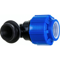 Отвод с внутренней резьбой Политэк 25х1/2 ТПК-АКВА 50022512