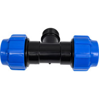 Тройник с наружной резьбой Политэк 50х1 1/2х50 ТПК-АКВА 51511250