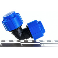 Отвод Политэк 25x90 градусов ТПК-АКВА 50040025