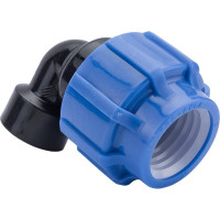 Отвод с внутренней резьбой Политэк 40х1 ТПК-АКВА 50024001