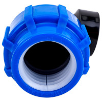 Отвод с внутренней резьбой Политэк 50х1 1/2 ТПК-АКВА 50025112