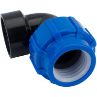 Отвод с внутренней резьбой Политэк 50х2 ТПК-АКВА 50025002