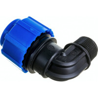 Отвод с наружной резьбой Политэк 25х3/4 ТПК-АКВА 50012534