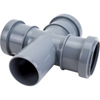 Крестовина ПОЛИТЭК одноплоскостная, 50х50х50/87.5 градусов 135590