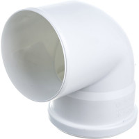 Отвод ПОЛИТЭК для бесшумной канализации из ПП, диаметр 110х87.5 град. 100001187