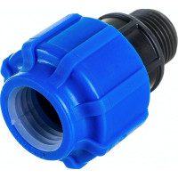 Муфта Политэк с наружной резьбой 20х1/2 ТПК-АКВА 50030020