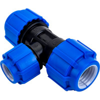 Переходной тройник Политэк 32х25х32 ТПК-АКВА 51322532