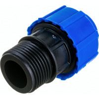 Муфта с наружной резьбой Политэк 25х1 ТПК-АКВА 53002501