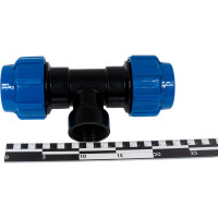 Тройник с внутренней резьбой Политэк 50х1 1/2х50 ТПК-АКВА 52511250