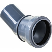 Отвод ПОЛИТЭК 50 мм, 30 градусов 100530