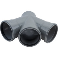 Одноплоскостная крестовина ПОЛИТЭК 110x110x110/45 градусов 120110