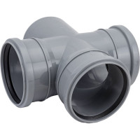 Крестовина ПОЛИТЭК одноплоскостная, 110х110х110/87.5 град. 131187