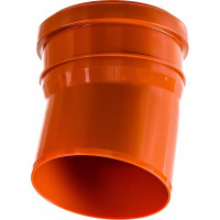 Отвод ПОЛИТЭК 110 мм, 15 градусов 200211015