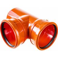 Тройник ПОЛИТЭК 110х110/87 град. 200311087