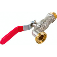 Шаровой садовый кран Boutte 1/4 оборотов, НР, 1/2х3/4 2104213