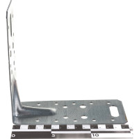 Крепежный угол усиленный Zitar 150х150х65 цинк 141939