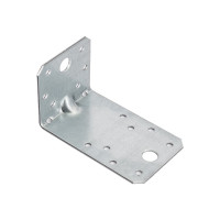 Крепежный угол усиленный Zitar 55х50х90 цинк 141936