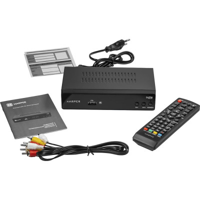 Цифровой телевизионный приемник Harper DVB-T2 HDT2-5050 H00001479