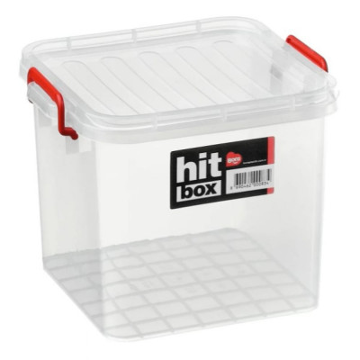 BORA Контейнер прямоугольный 5.5лс крышкой на зажимах ПЛАСТИК 1/36 ПЛ-BO483