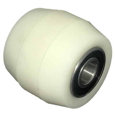 MFK-TORG Колесо нейлон бочка б/г без кронштейна малое для рохли 80 60мм 104080-60-Drum-Nylon