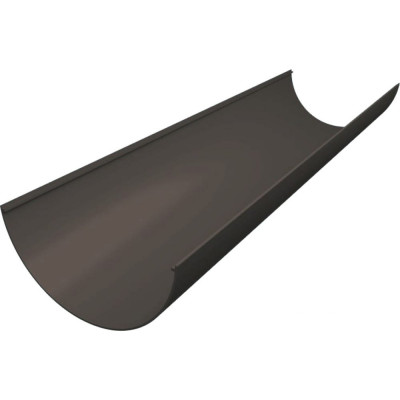 GrandLine Желоб английский ПВХ GL 3м графит RAL 7024