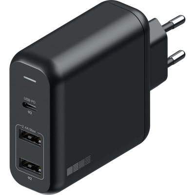 Быстрое зарядное устройство от сети Interstep PD60W 74919
