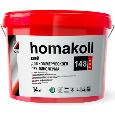 Морозостойкий клей для ПВХ покрытий Homakoll 300-500 г/м2 148-14-19