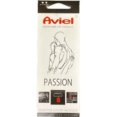 Картонный ароматизатор Aviel PASSION 32034