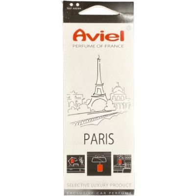 Картонный ароматизатор Aviel PARIS 32041