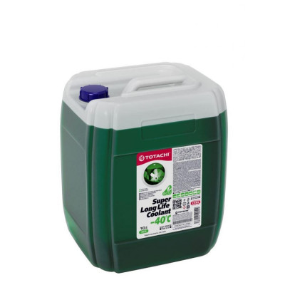 TOTACHI Охлаждающая жидкость SUPER LLC Green -40C 10л 4589904520549