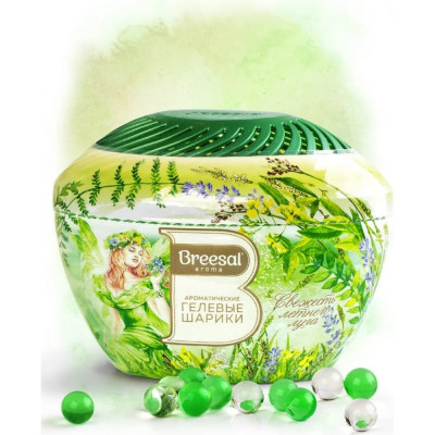Breesal Ароматические гелевые шарики Fresh Drops Свежесть летнего луга B/25001
