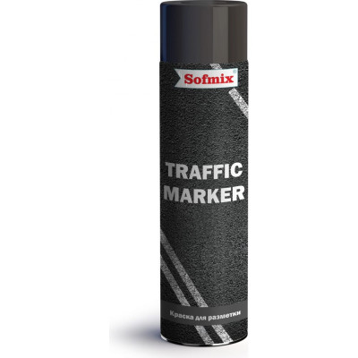 Аэрозольная краска для разметки SOFMIX TRAFFIC MARKER 510407