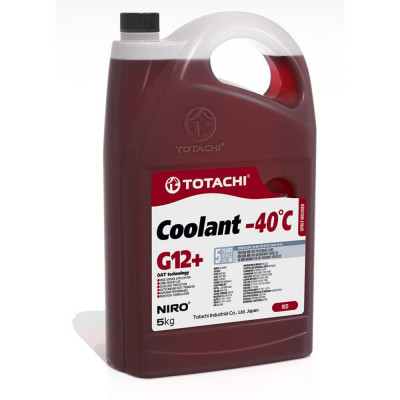 Охлаждающая жидкость Totachi NIRO COOLANT Red G12+ 43105