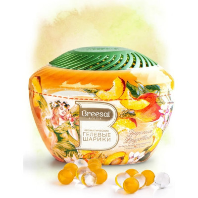 Breesal Ароматические гелевые шарики Fresh Drops Энергия фруктов B/25003