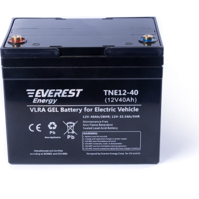 EVEREST Energy Тяговые аккумуляторные батареи TNE 12-40