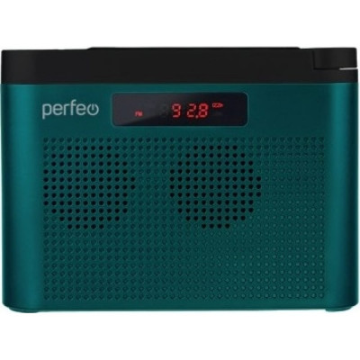 Perfeo радиоприемник цифровой ТАЙГА FM MP3, встроенный аккумулятор,USB синий 30015161