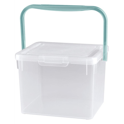 Ведро для стирального порошка Econova 235х210х162 мм бесцветный 431226301