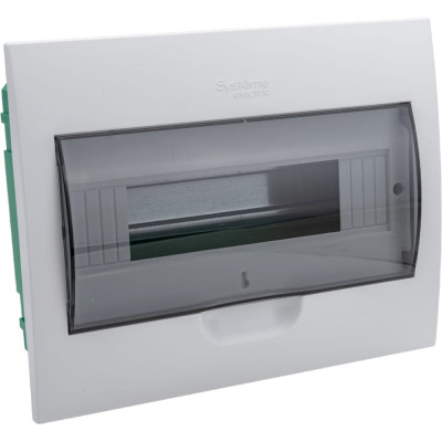 Systeme Electric ( Schneider Electric) City9 Box корпус встраиваемый с прозрачной дверцей 1ряд/12мод EZ9E112S2FRU