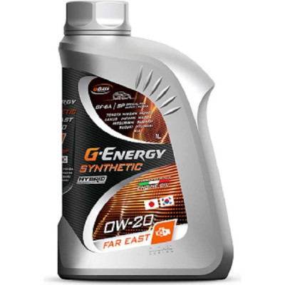 G-ENERGY Масло Synthetic Far East 0W-20 1л 253142535