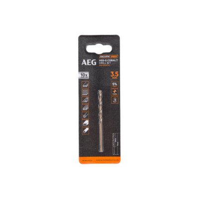 AEG Сверло с кобальтом 1шт.3.5х70mm AAKHSSCBT3-5 4932479327