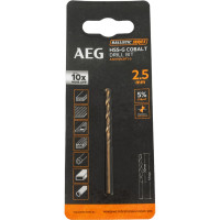 AEG Сверло с кобальтом 1шт.2.5х57mm AAKHSSCBT2-5 4932479324