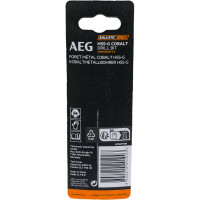 AEG Сверло с кобальтом 1шт.4.5х80mm AAKHSSCBT4-5 4932479330