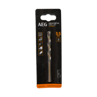 AEG Сверло HSS-G 1шт.5.5mm AAKHSSG055 4932479311