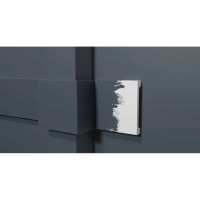 Напольный плинтус Decor-Dizayn ударопрочный влагостойкий под покраску 80Х13Х2000 мм DD708