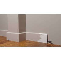 Напольный плинтус Decor-Dizayn ударопрочный влагостойкий под покраску 100Х13Х2000 мм DD707