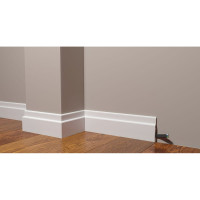 Напольный плинтус Decor-Dizayn ударопрочный влагостойкий под покраску 82Х13Х2000 мм DD703