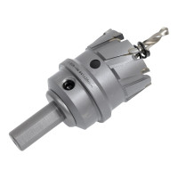 Коронка по металлу HM (41х28 мм; хвостовик 13 мм; комплект) D.BOR HS-HM-28-041-T