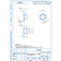 Заглушка латунная Профитт НР 1" - 10 шт. 9274740